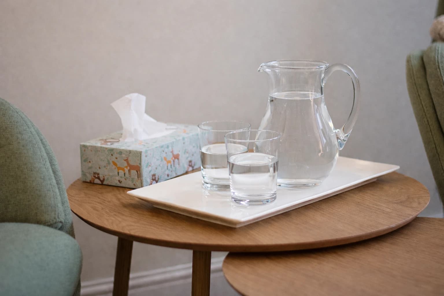 Przestrzeń gabinetu — spokojne, kameralne miejsce